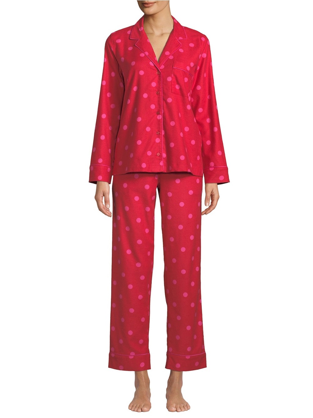 kate spade Red Polka Dot Pajama Set Size XS
